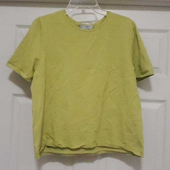 Sutton/Studio Women's Green Blouse - Picture 1 of 5